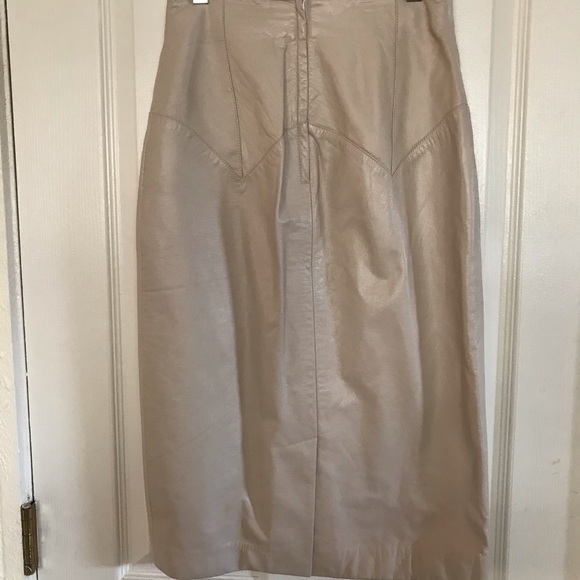 VTG Joseph Ho leather twopiece jacket and skirt - Picture 7 of 8